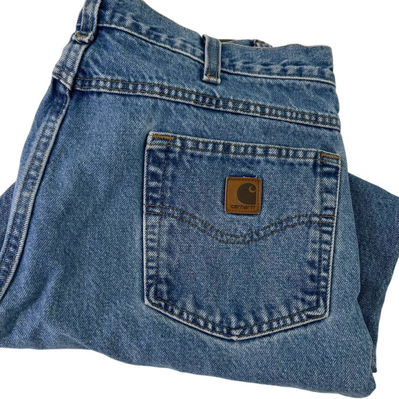 Carhartt Other - Carhartt Light Washed Loose Fit Jeans B167 Size 36x30